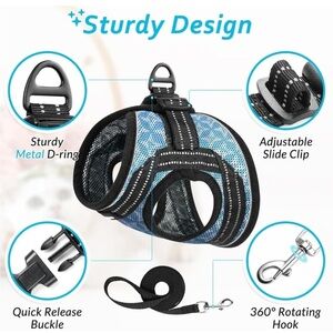 Purple cat harness NWT